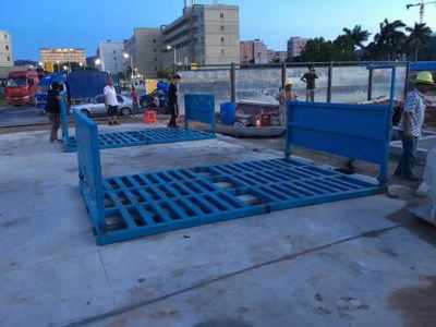 新聞四川資陽泥頭車沖洗設備建筑工地沖洗臺