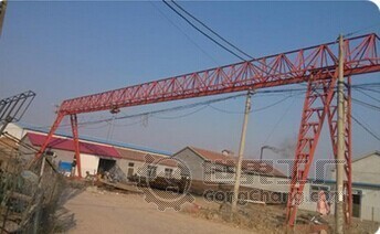 巨人 10T-18mMH葫蘆門式單梁起重機/龍門吊 _起重機_工程建筑機械_機械及行業(yè)設備_工業(yè)品_產(chǎn)品_世界工廠網(wǎng)